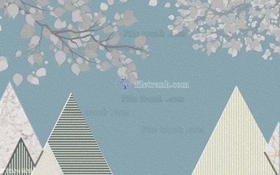 File tranh File in tranh tường 3D FT204502 (gốc) in vải canvas