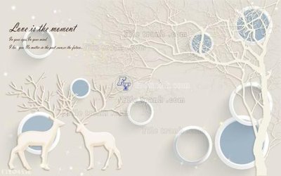 File tranh in trần File in tranh tường 3D FT204532 (ảnh gốc siêu nét)