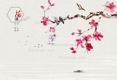 File in trần File in tranh tường 3D FT204616 (bản gốc) 5D