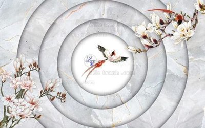 Hình ảnh file gốc in lụa File in tranh tường 3D FT204617