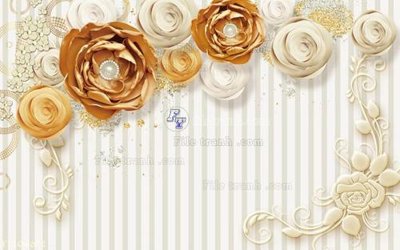 File gốc File in tranh tường 3D FT204622 (in mica) cắt laser