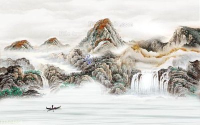 File tranh gốc File in tranh tường 3D FT204638 (bản quyền) file PSD