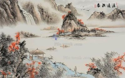 File gốc File in tranh tường 3D FT204645 (trang trí) phòng làm việc