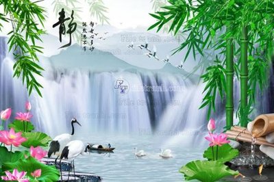 File in trần File in tranh tường 3D FT204671 (bản gốc) trời sao