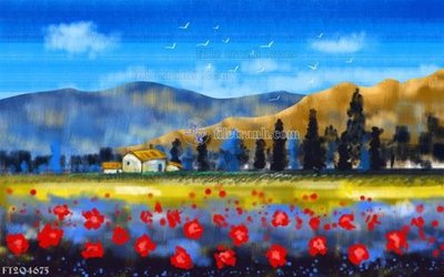 File gốc File in tranh tường 3D FT204675 (AI/EPS) cho in ấn