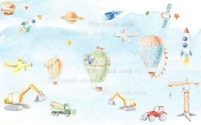 File PSD File in tranh tường 3D FT204707 (bản gốc) chất lượng nhất