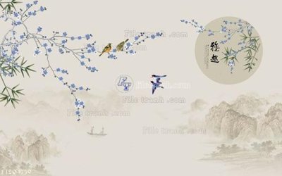 Tải file File in tranh tường 3D FT204739 (gốc) in nhanh