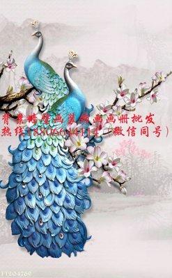 File gốc File in tranh tường 3D FT204769 (in lụa) tranh phong thủy