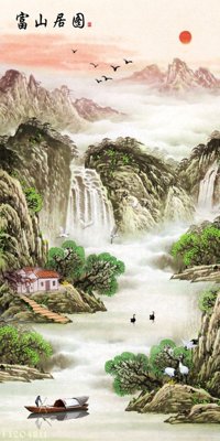 File tranh in tráng gương File in tranh tường 3D FT204811 (siêu nét)