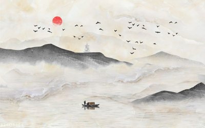 Hình ảnh file gốc in lụa File in tranh tường 3D FT204824