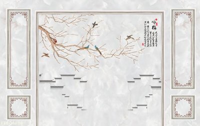 File in mica File in tranh tường 3D FT204826 (ảnh gốc) đẹp