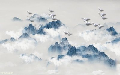 Download file gốc File in tranh tường 3D FT204835 (in mica) 3D