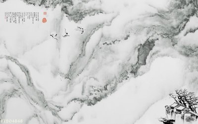 Hình ảnh gốc File in tranh tường 3D FT204848 (để in khổ lớn)