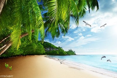 File PSD File in tranh tường 3D FT204897 (bản gốc) cho nhà in