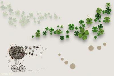 File tranh in tráng gương File in tranh tường 3D FT204924 (siêu nét)