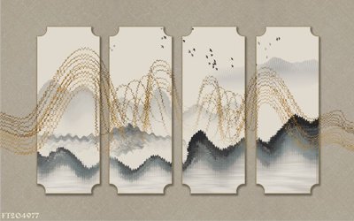 File PSD File in tranh tường 3D FT204977 (bản gốc) độ phân giải cao