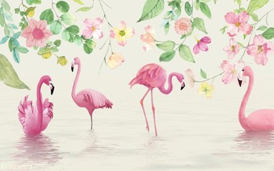 File PSD File in tranh tường 3D FT205003 (bản gốc) chất lượng nhất