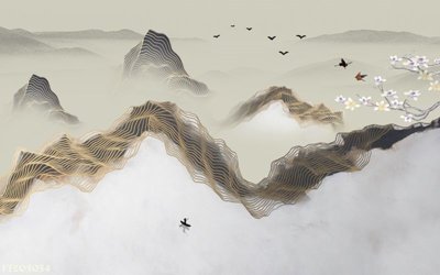 Tải file File in tranh tường 3D FT205054 (gốc) làm tranh treo tường