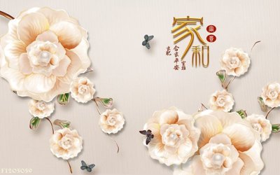 File gốc File in tranh tường 3D FT205059 (phong cách) cổ điển