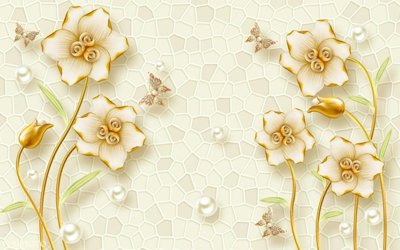 File tranh File in tranh tường 3D FT205070 (gốc) chủ đề trừu tượng