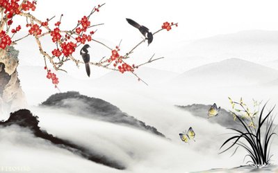 File ảnh File in tranh tường 3D FT205136 (gốc) dùng in Pano