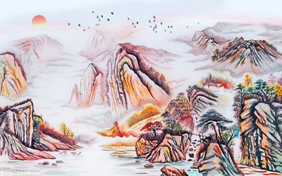 Tải file File in tranh tường 3D FT205139 (gốc) in nhanh