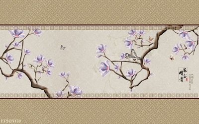 File tranh in trần 3D File in tranh tường 3D FT205176 (ảnh gốc)