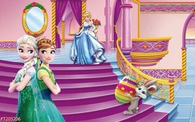 File tranh File in tranh tường 3D FT205206 (ảnh gốc) không bị mờ