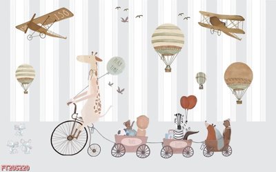 Tải file gốc File in tranh tường 3D FT205220 dùng cho in ấn