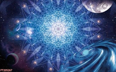 File in lụa File in tranh tường 3D FT205267 (phong cảnh) File in tranh tường 3D FT205267