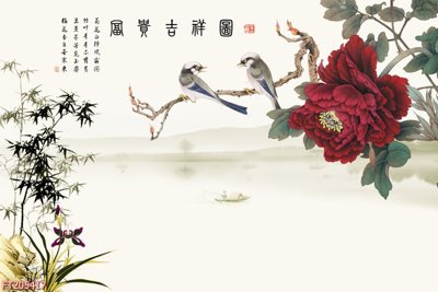 File gốc in tráng gương File in tranh tường 3D FT205417 chi tiết