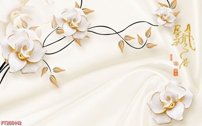 File gốc File in tranh tường 3D FT205442 (trang trí) cho phòng khách