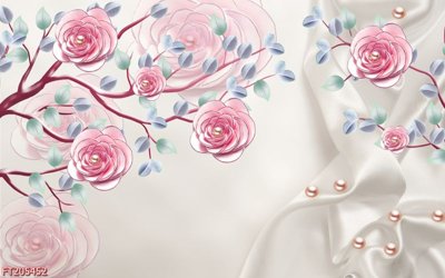 File gốc in mica File in tranh tường 3D FT205452 chất lượng