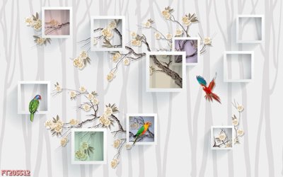 File gốc File in tranh tường 3D FT205512 (ảnh chi tiết) để in trần