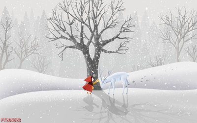 Tải file gốc File in tranh tường 3D FT205523 (để in lụa)