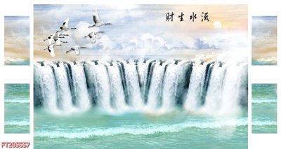 File tranh gốc File in tranh tường 3D FT205557 (sắc nét từng chi tiết)