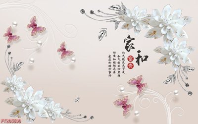 File gốc File in tranh tường 3D FT205599 (in lụa) chi tiết cao