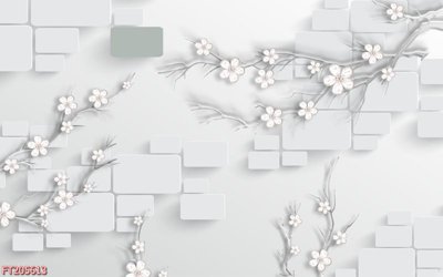 Download file gốc File in tranh tường 3D FT205613 (in lụa) nghệ thuật