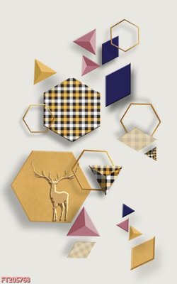 File tranh File in tranh tường 3D FT205768 (ảnh gốc) cho in ấn kỹ thuật số