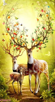 File gốc File in tranh tường 3D FT205770 (in mica) làm quà tặng