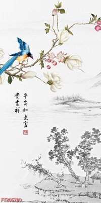 File ảnh File in tranh tường 3D FT205790 (gốc) in PP, decal