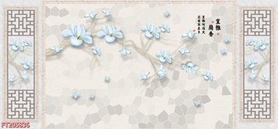 Tải file gốc File in tranh tường 3D FT205836 (in không vỡ ảnh)