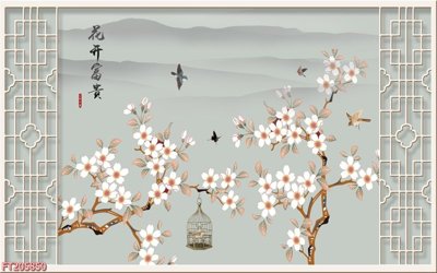 File ảnh File in tranh tường 3D FT205850 (gốc) in PP, decal