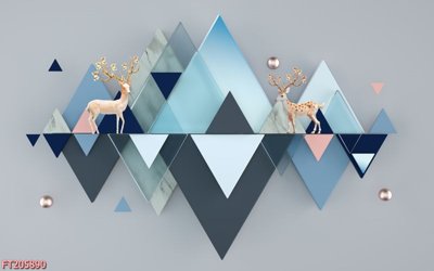 Tệp tin gốc File in tranh tường 3D FT205890 (dùng cho in) File in tranh tường 3D FT205890