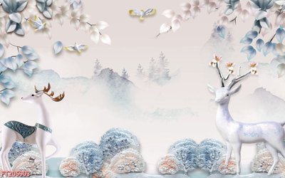 Tải file File in tranh tường 3D FT205903 (gốc) làm tranh treo tường