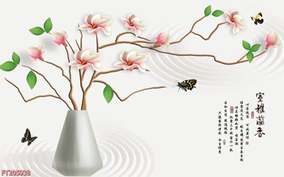 File gốc File in tranh tường 3D FT205938 (phong cách) châu Âu