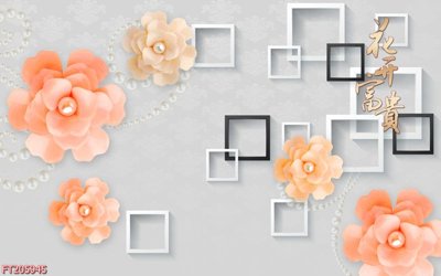 File gốc File in tranh tường 3D FT205945 (in tráng gương) ốp tường