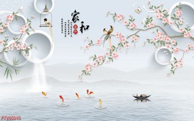 File gốc File in tranh tường 3D FT205946 (chuẩn CMYK) cho nhà in