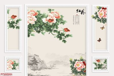 Tệp tin gốc File in tranh tường 3D FT205964 (chất lượng cao) File in tranh tường 3D FT205964