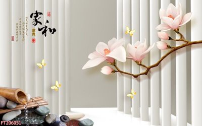 Tải file File in tranh tường 3D FT206051 (ảnh gốc) file AI/EPS